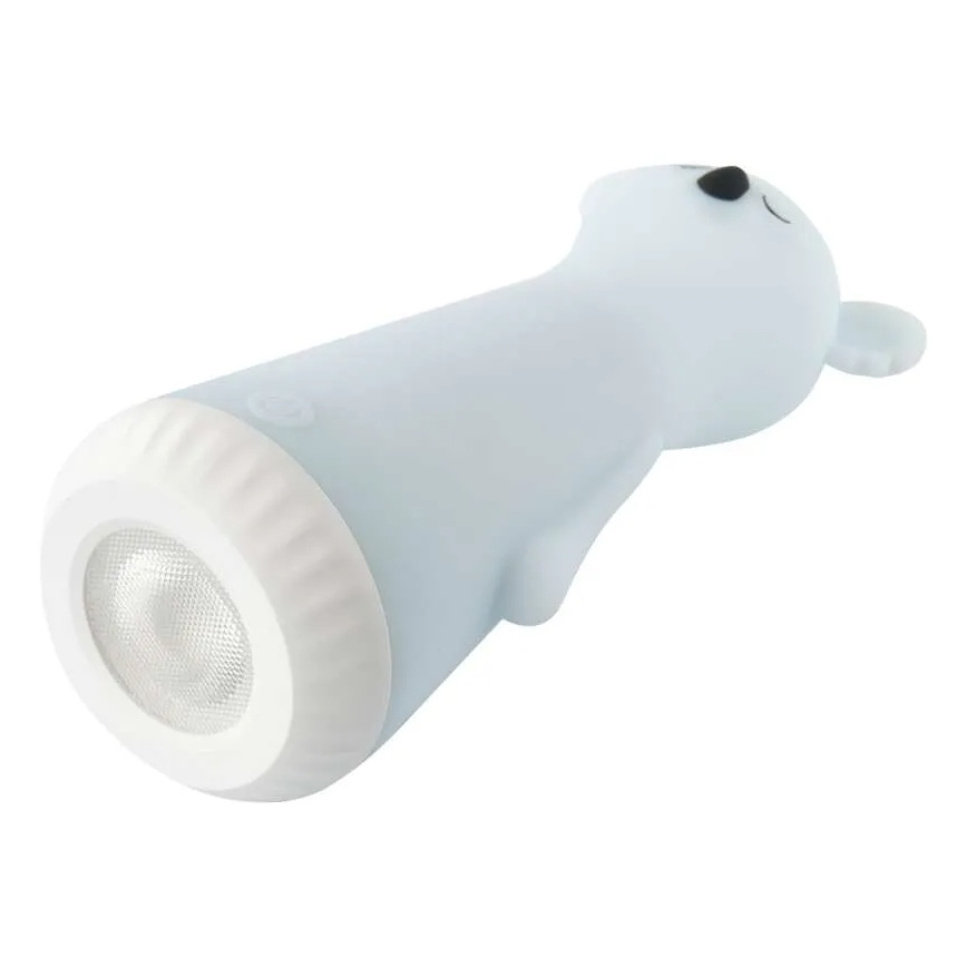 LED stmievateľná dobíjateľná detská baterka s nočným svetlom 2 v 1 LED/3,7V 1200 mAh