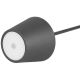 LED Stmievateľná dotyková dobíjacia stolná lampa LED/2W/5V 4400 mAh 3000K IP54 šedá