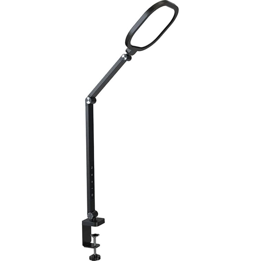 LED Stmievateľná dotyková flexibilná stolná lampa POINTIQ LED/15W/230V 3000-6500K CRI 96 čierna