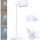 LED Stmievateľná dotyková nabíjacia lampa 3v1 LED/4W/2000 mAh 3000/4000/6500K biela