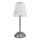 LED Stmievateľná dotyková nabíjacia stolná lampa ELBA LED/1,6W/800 mAh matný chróm/číra