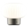 LED Stmievateľná dotyková stolná lampa LATTE LED/1,8W/5V USB 2000 mAh matný chróm/biela