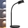 LED Stmievateľná dotyková stolná lampa LED/4,5W/5V 3000/4000/6500K čierna
