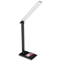 LED Stmievateľná dotyková stolná lampa s bezdrôtovým nabíjaním MEGGIE LED/8W/230V + USB