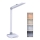 LED Stmievateľná dotyková stolná lampa s nočným osvetlením LED/10W/5V 3000/4000/5000K biela