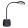 LED Stmievateľná flexibilná nabíjacia stolná lampa LUSIA LED/5W/5V 3000/4000K 1200 mAh čierna