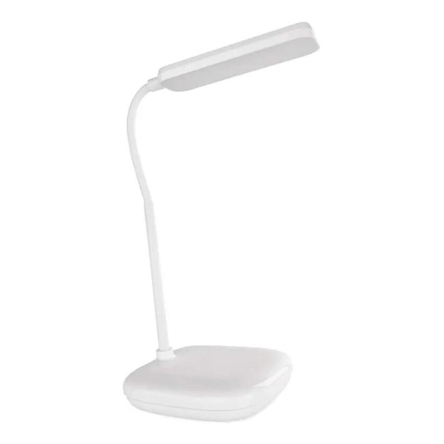 LED Stmievateľná flexibilná stolná lampa LED/12W/230V 3000K/4000K/6500K biela