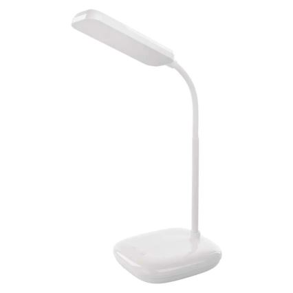 LED Stmievateľná flexibilná stolná lampa LED/12W/230V 3000K/4000K/6500K biela