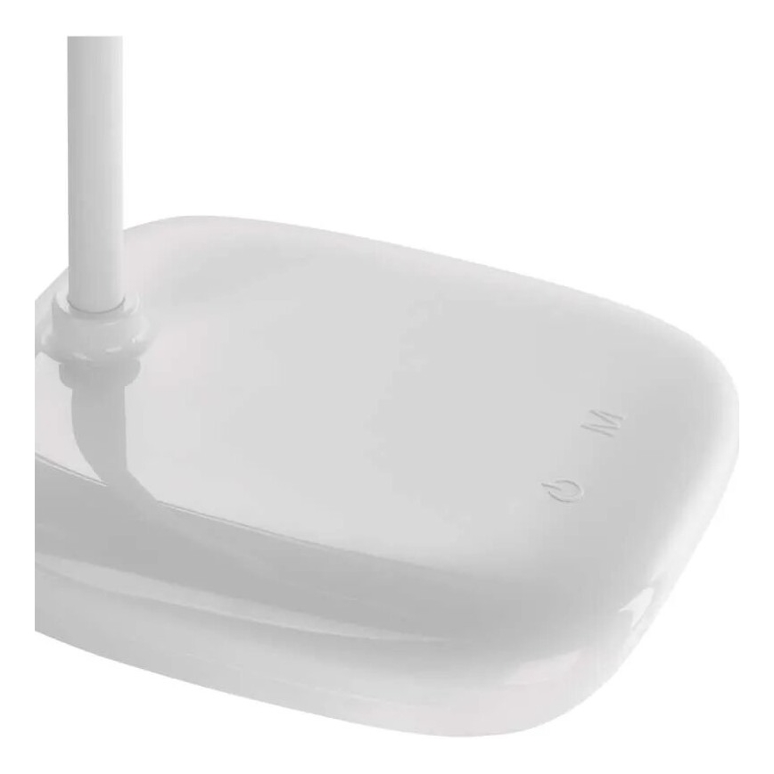 LED Stmievateľná flexibilná stolná lampa LED/12W/230V 3000K/4000K/6500K biela
