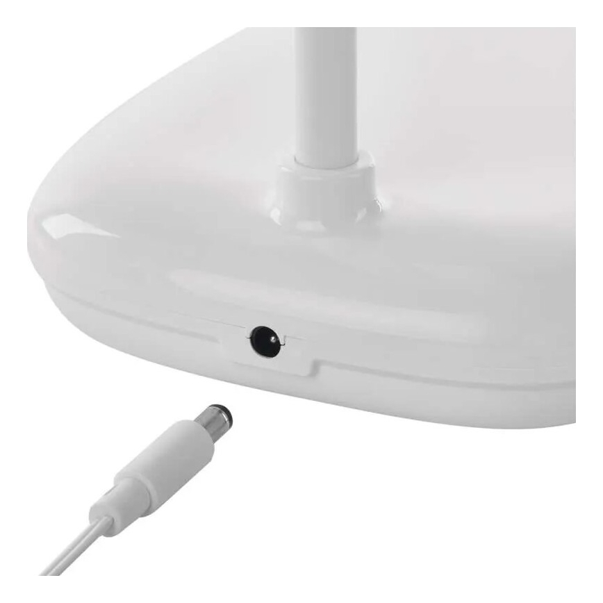 LED Stmievateľná flexibilná stolná lampa LED/12W/230V 3000K/4000K/6500K biela