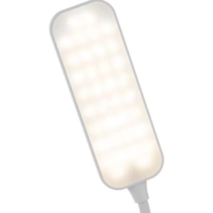 LED Stmievateľná flexibilná stolná lampa LED/12W/230V 3000K/4000K/6500K biela