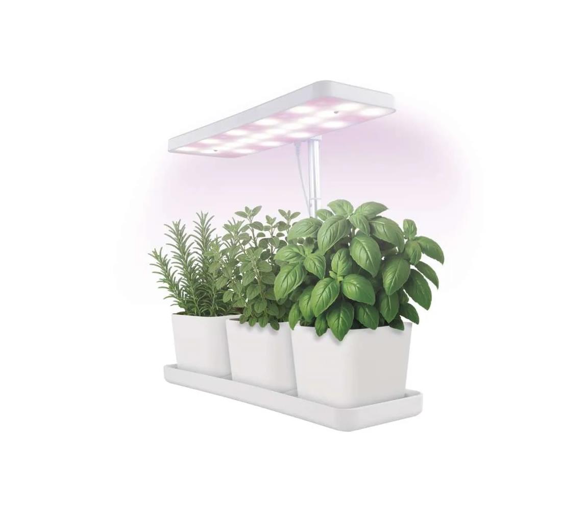 LED stmievateľná interiérová lampa na pestovanie rastlín GROW LED/7W/5V Z7904