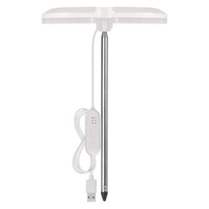 LED Stmievateľná interiérová lampa na pestovanie rastlín GROW LED/8W/5V