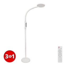 LED Stmievateľná lampa 3v1 LED/12W/230V biela CRI 90 + diaľkové ovládanie