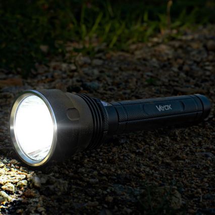 LED Stmievateľná nabíjacia baterka LED/20W/5V IPX5 1570 lm 8400 mAh