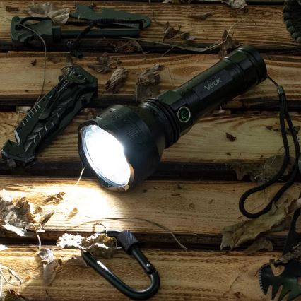 LED Stmievateľná nabíjacia baterka LED/20W/5V IPX5 1900 lm 5000 mAh