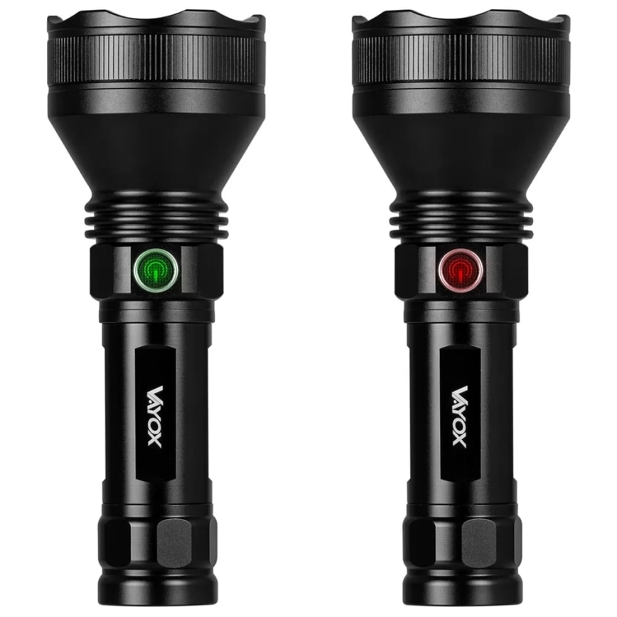 LED Stmievateľná nabíjacia baterka LED/20W/5V IPX5 1900 lm 5000 mAh