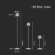 LED Stmievateľná nabíjacia stojacia lampa 3v1 LED/4W/5V 4400 mAh 4000K IP54 biela