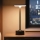 LED stmievateľná nabíjacia stolová lampa NEW YORK LED/1,8W/5V 2700K/4000K/6500K 1200 mAh čierna