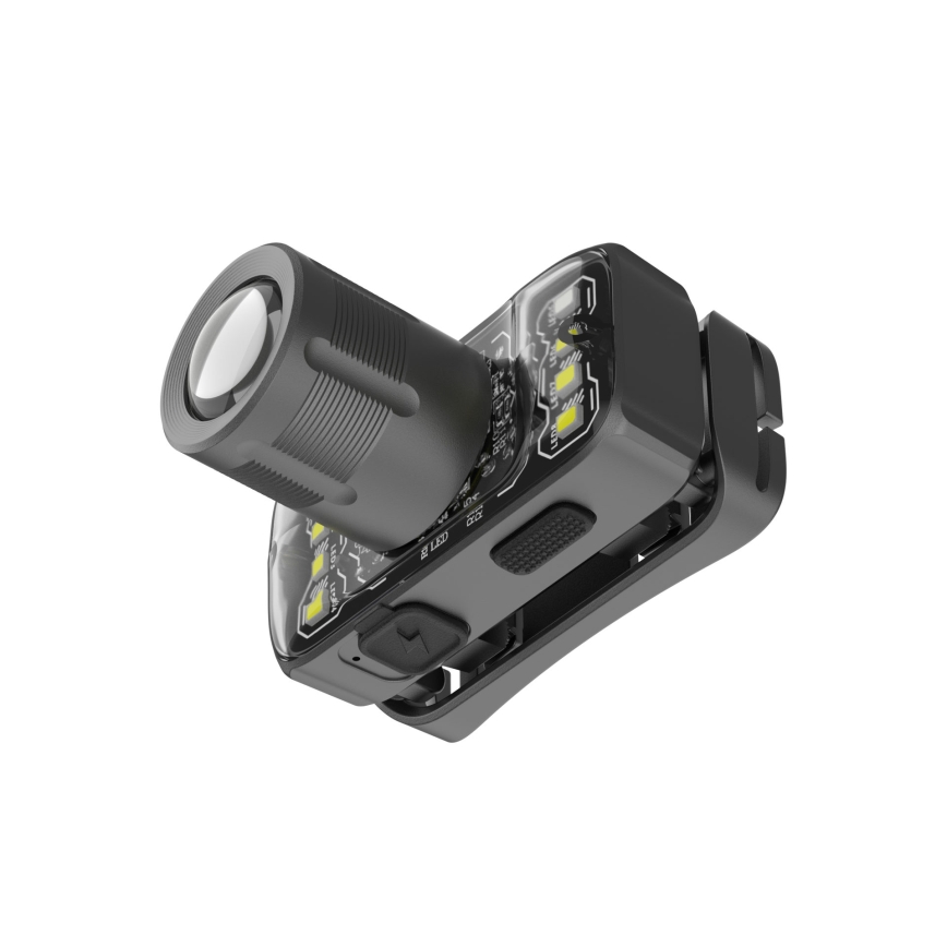 LED stmievateľná nabíjateľná čelovka LED/2,1W/5V 500 mAh