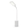 LED stmievateľná nabíjateľná dotyková flexibilná stolná lampa so svorkou LED/5W/1200 mAh biela