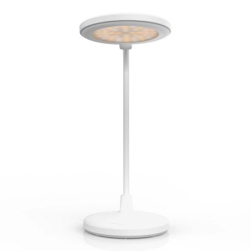 LED stmievateľná nabíjateľná dotyková lampa so zrkadlom LED/6W/1200 mAh 3000/4000/5700K CRI 90 biela