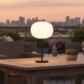 LED stmievateľná nabíjateľná vonkajšia stolová lampa VENEZIA LED/2W/5V 2700K IP54 4000 mAh čierna