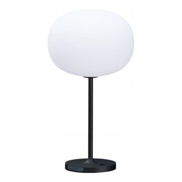 LED stmievateľná nabíjateľná vonkajšia stolová lampa VENEZIA LED/2W/5V 2700K IP54 4000 mAh čierna