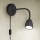 LED Stmievateľná nástenná lampička LED/4W/230V čierna