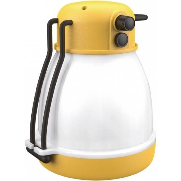 LED Stmievateľná prenosná nabíjacia lampa s funkciou powerbanky LUMINA MINIO LED/5V 1800 mAh IP44 žltá
