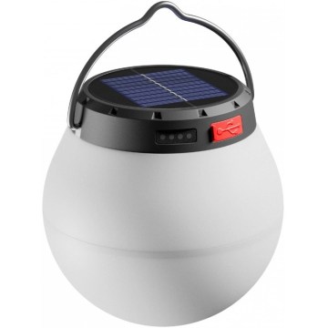 LED Stmievateľná prenosná solárna nabíjacia lampa LUMINA ORB LED/5V 800 mAh