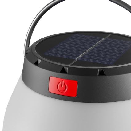 LED Stmievateľná prenosná solárna nabíjacia lampa LUMINA ORB LED/5V 800 mAh