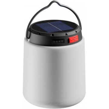 LED stmievateľná prenosná solárna nabíjacia lampa LUMINA TUBO LED/5V 800 mAh