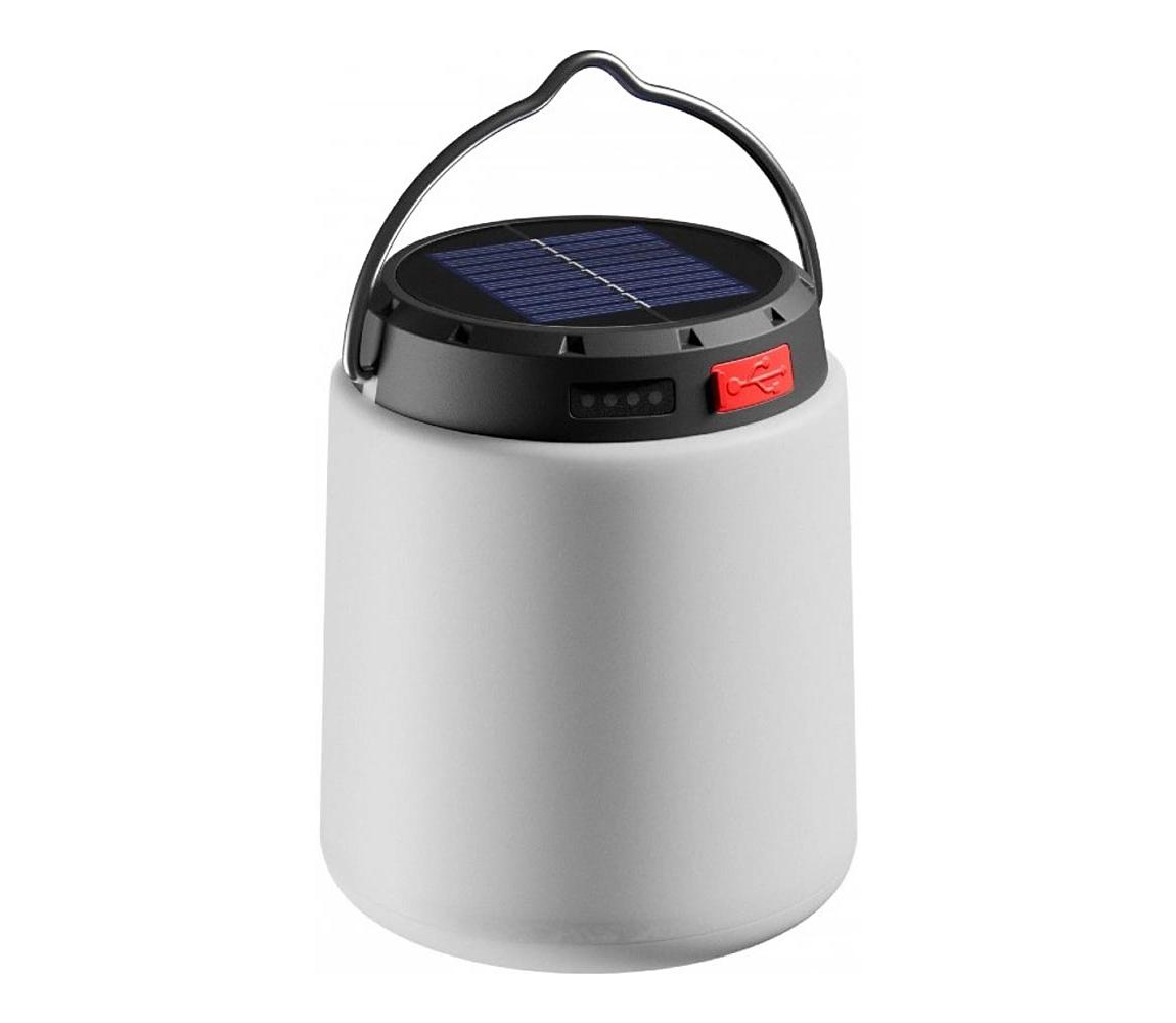 LED stmievateľná prenosná solárna nabíjacia lampa LUMINA TUBO LED/5V 800 mAh 055008