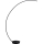 LED stmievateľná stojaca lampa LED/28W/230V 3000-6500K + diaľkové ovládanie