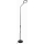 LED Stmievateľná stojacia lampa 2v1 LED/10W/230V 3000-4500-6500K čierna