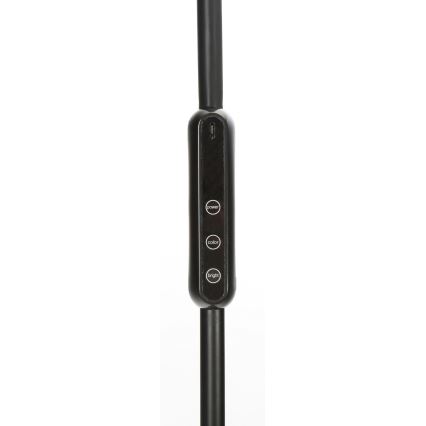 LED Stmievateľná stojacia lampa LED/9W/230V 3000-6500K čierna + diaľkové ovládanie