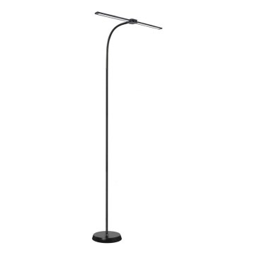 LED Stmievateľná stojacia lampa TEILO LED/14W/230V 3000/4000/6000K čierna