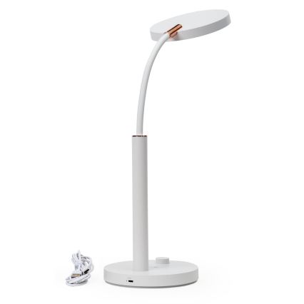 LED Stmievateľná stolná lampa AURA LED/10W/230V 3700/4200K CRI 97 biela