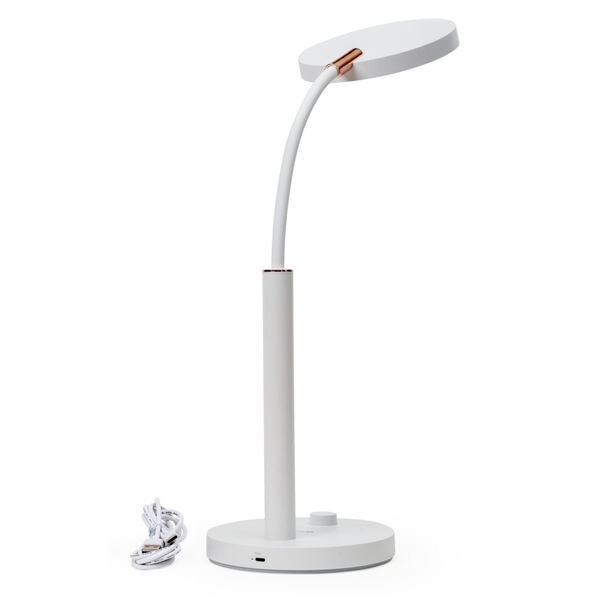 LED Stmievateľná stolná lampa AURA LED/10W/230V 3700/4200K CRI 97 biela