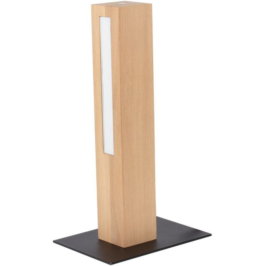 LED Stmievateľná stolná lampa LEON LED/9W/230V dub