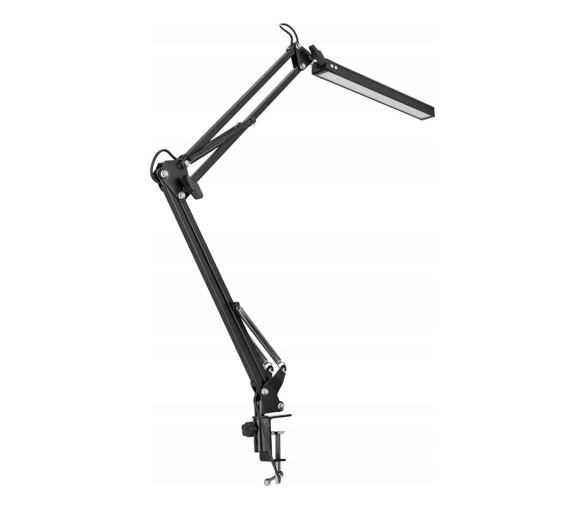 SmartLED LED Stmievateľná stolná lampa s klipom LED/10W/5V 3000/4000/6000K čierna 1241
