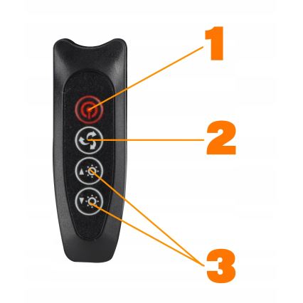 LED Stmievateľná dotyková flexibilná stolová lampa s klipom LED/10W/5/230V 3000/4000/6000K čierna