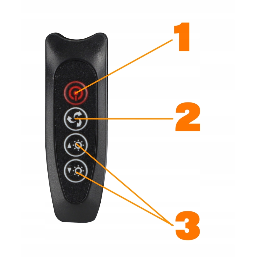 LED Stmievateľná dotyková flexibilná stolová lampa s klipom LED/10W/5/230V 3000/4000/6000K čierna