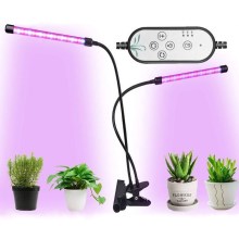 LED Stmievateľná stolná lampa s klipom na  pestovanie rastlín LED/8W/5V