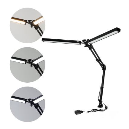 LED Stmievateľná stolná lampa TENUIX DUO 2xLED/14W/230V 3000-6000K