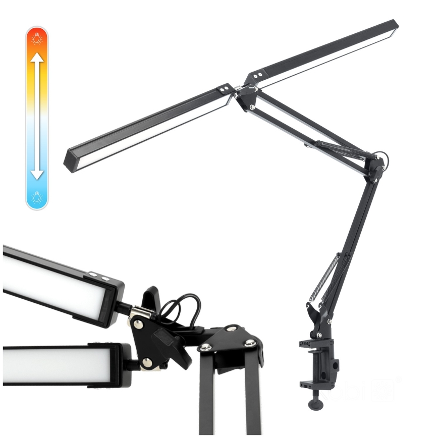 LED Stmievateľná stolná lampa TENUIX DUO 2xLED/14W/230V 3000-6000K