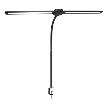 LED Stmievateľná stolná lampa USB TENUIX DUO 2xLED/7W/5V 3000-6000K čierna
