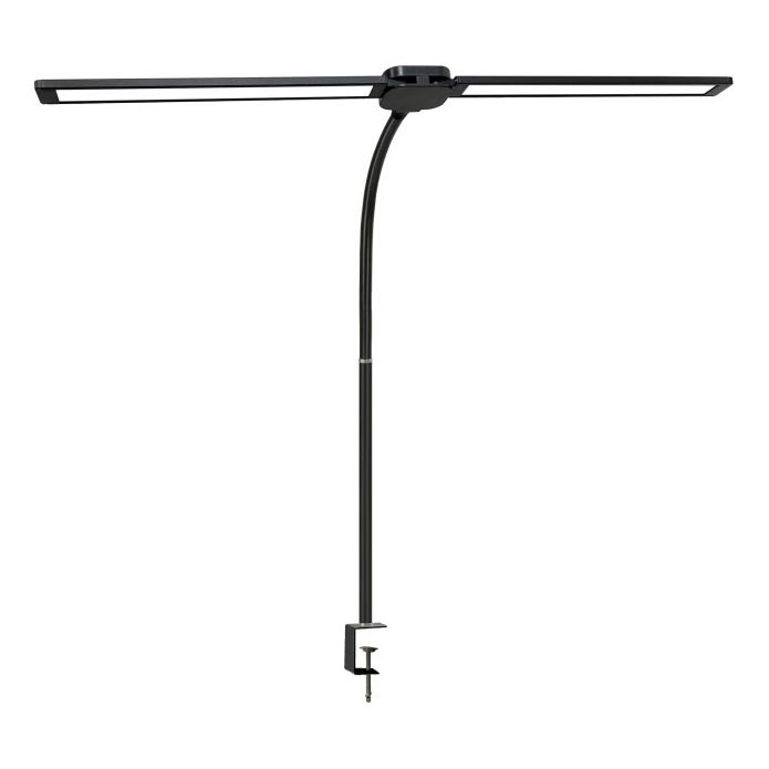 LED Stmievateľná stolná lampa USB TENUIX DUO 2xLED/7W/5V 3000-6000K čierna