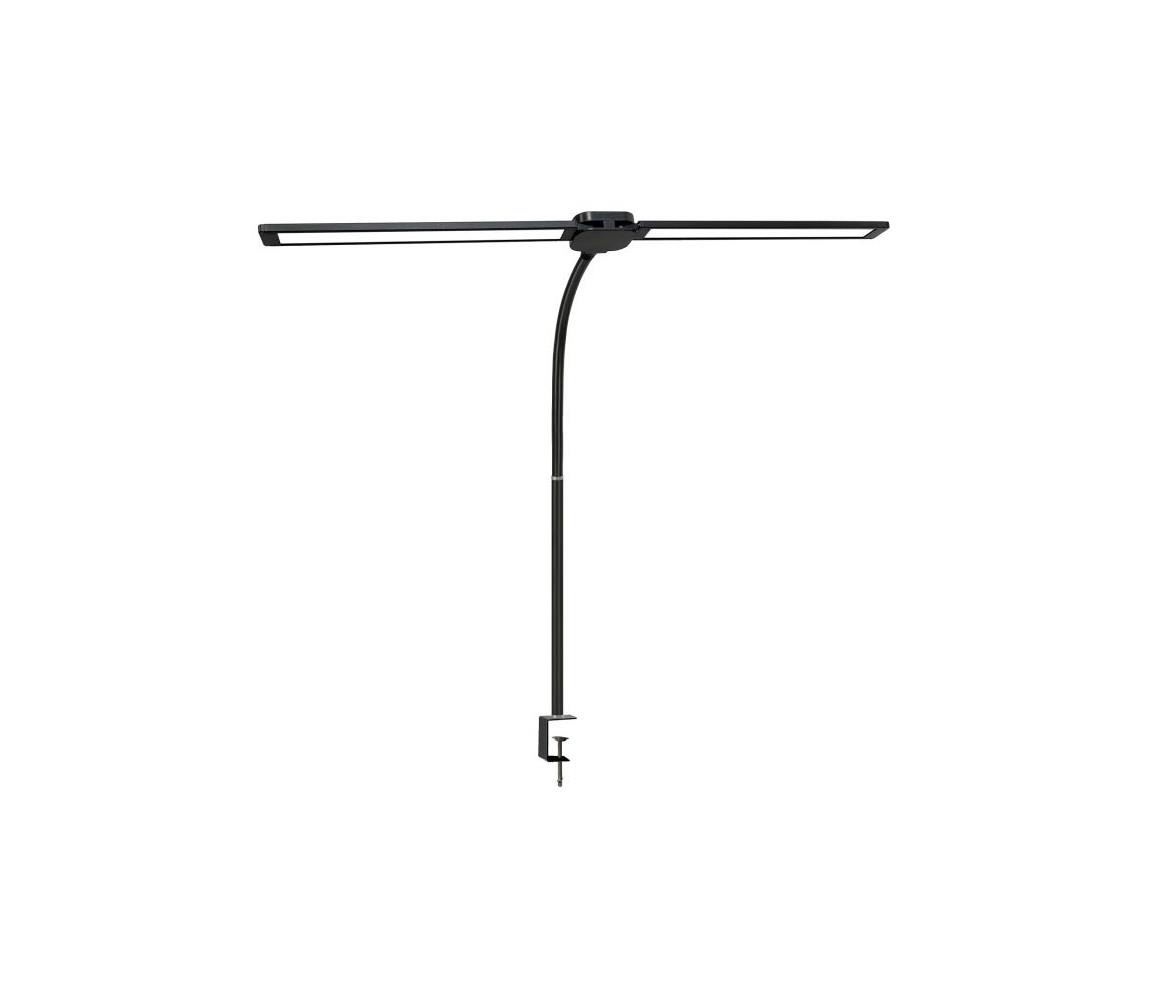 LED stmievateľná stolná lampa USB TENUIX DUO LED/14W/5V 3000-6000K čierna 004165